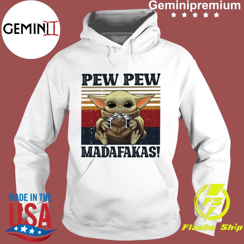 baby yoda pew pew shirt