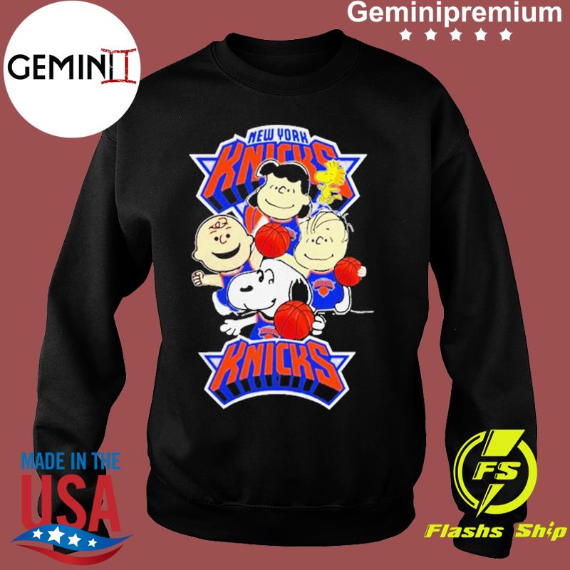 The Peanuts New York Knicks new york knicks shirt, hoodie, sweater and long  sleeve