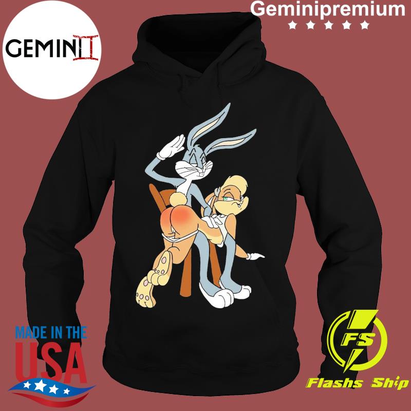 Absolute Cult Looney Tunes Girls Bugs Bunny Drawing Instruction Hoodie