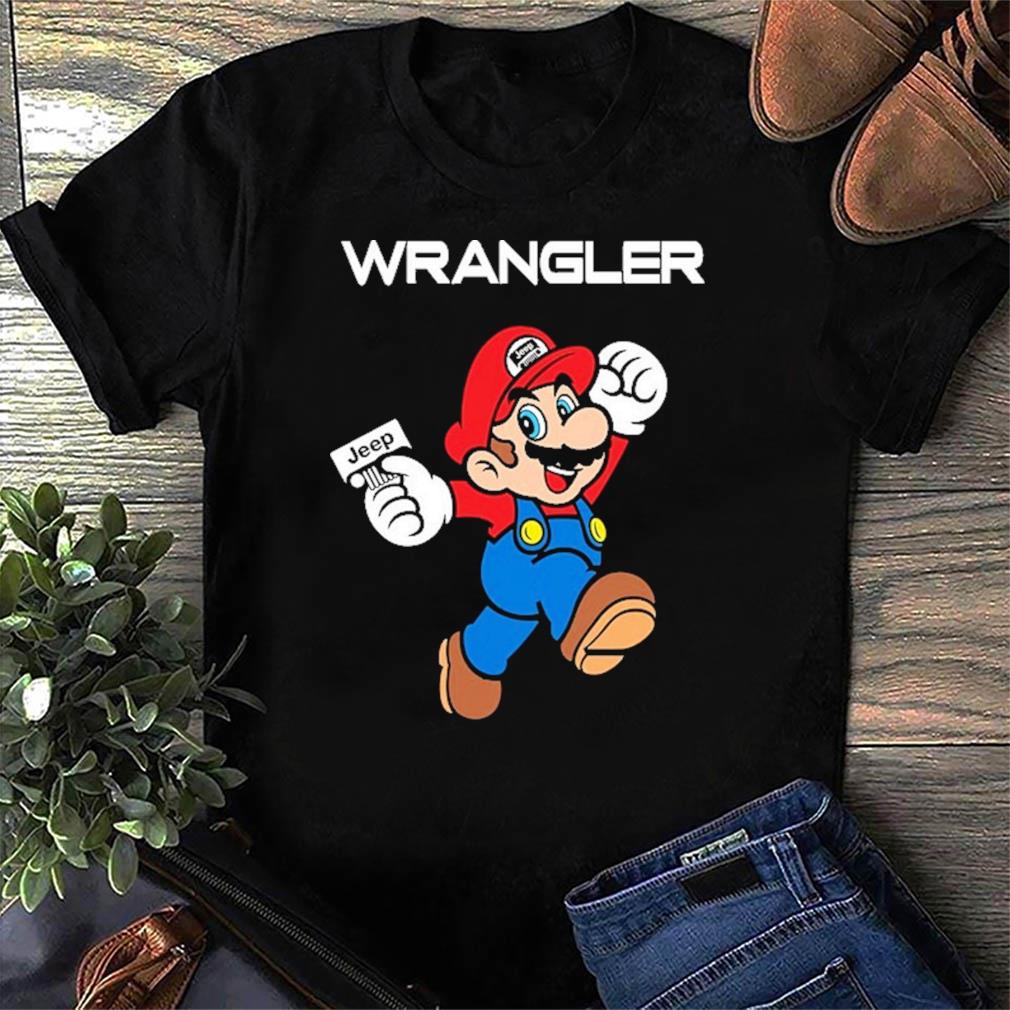 Super Mario Hug Jeep Wrangler Logo Shirt, hoodie, sweater, ladies v-neck  and tank top