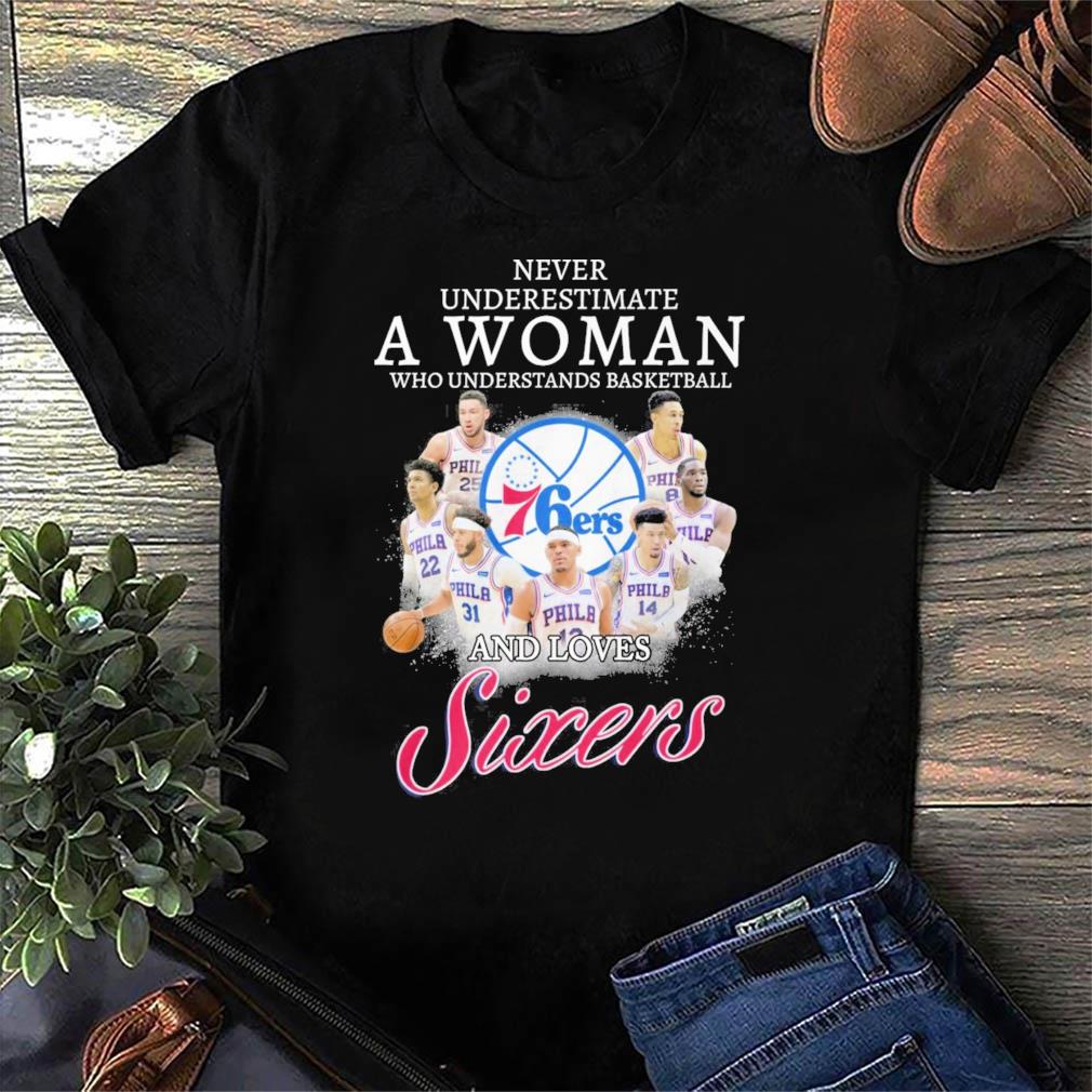 sixers shirt women's