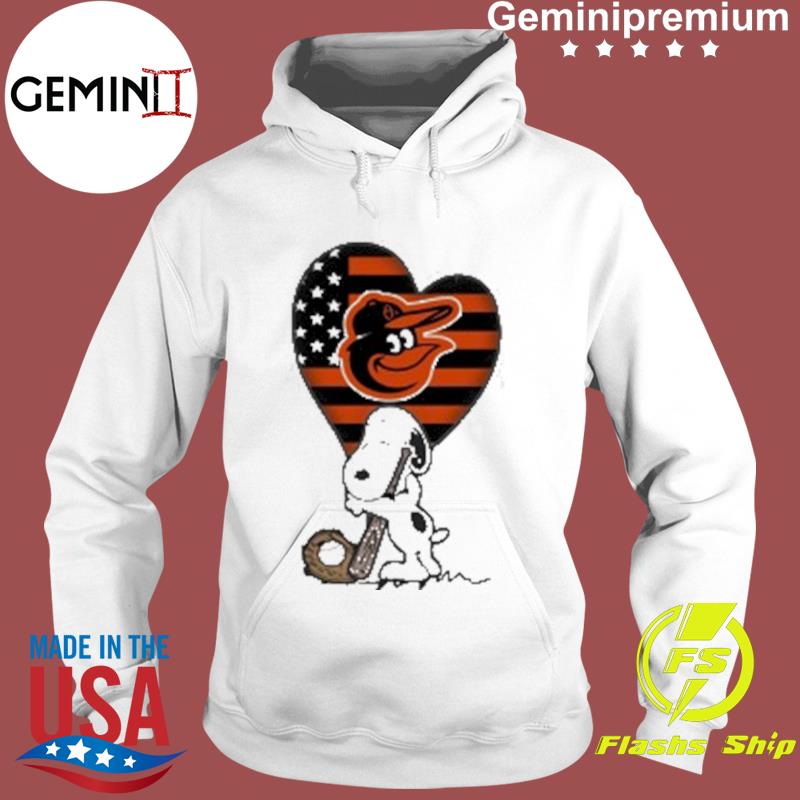 Baltimore Orioles MLB Baseball The Peanuts Movie Adorable Snoopy T Shirt -  Freedomdesign