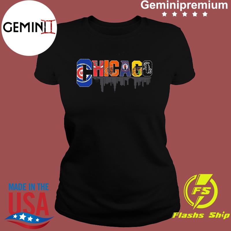 Chicago Cubs Bulls Bears Fire FC Blackhawks White Sox city shirt, hoodie,  sweater, long sleeve and tank top