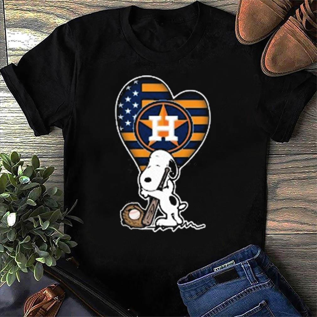 MLB Houston Astros Snoopy Baseball Jersey