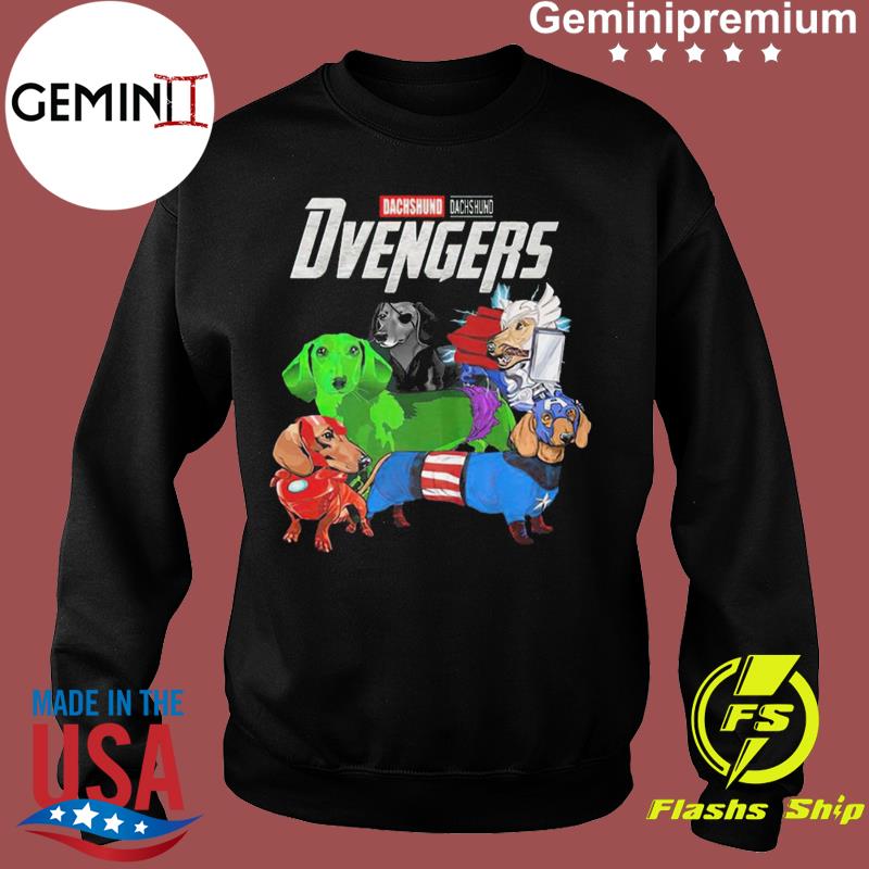 Dachshund avengers t shirt online