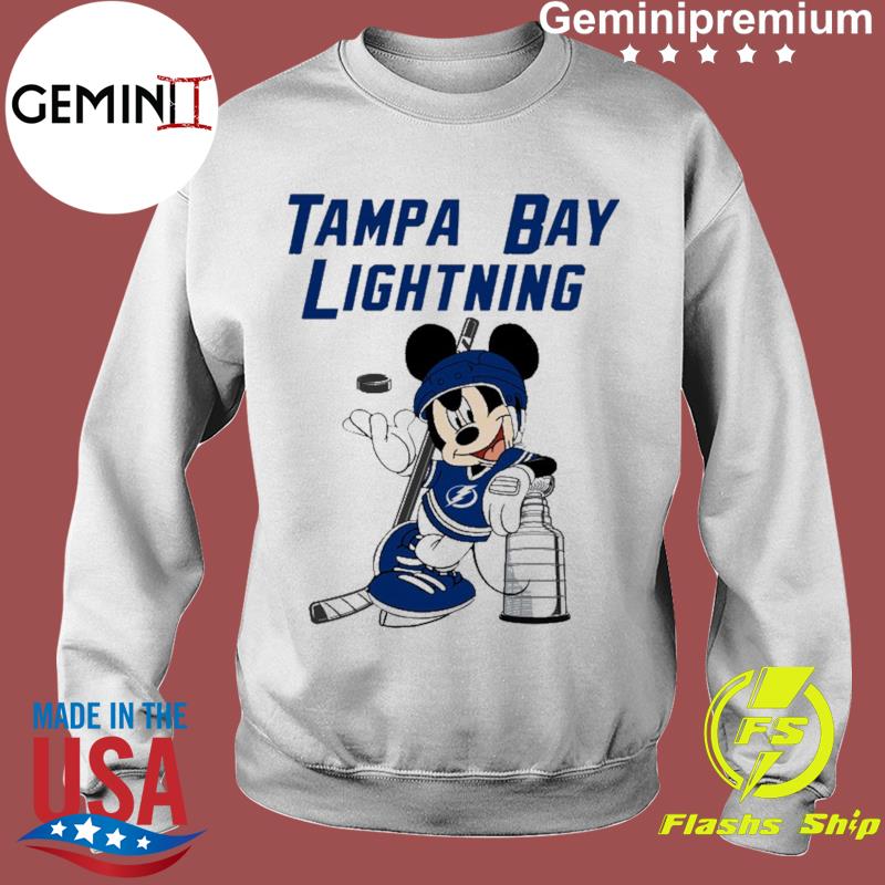 Official Mickey Mouse Tampa Bay Lightning With The Stanley Cup