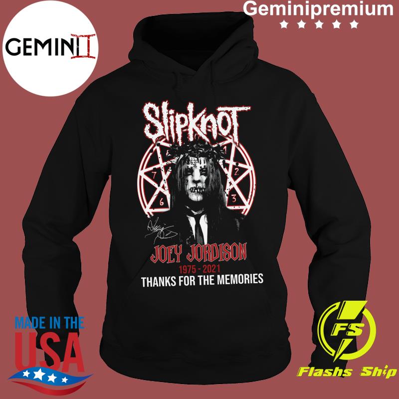 Official Slipknot Joey Jordison 1975 2021 Shirt - USA Trending Store