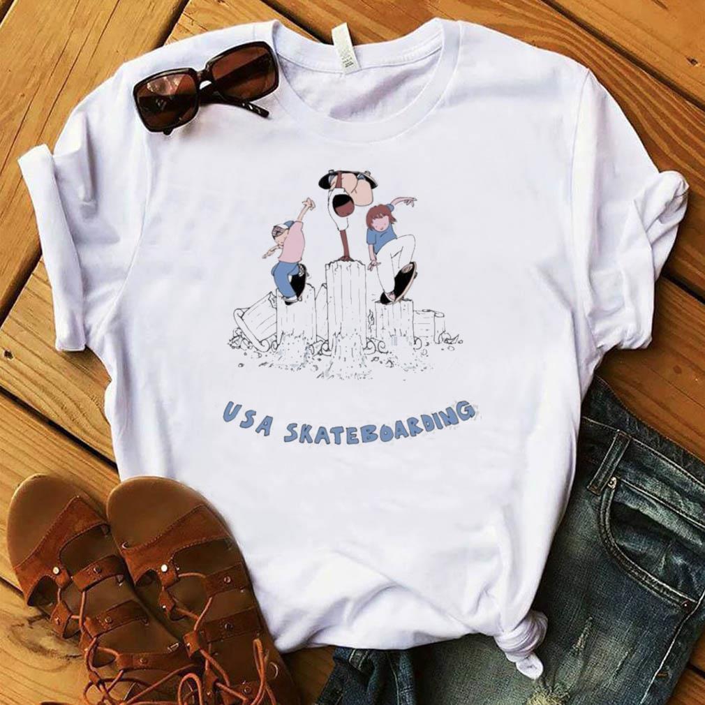 usa skateboarding shirt