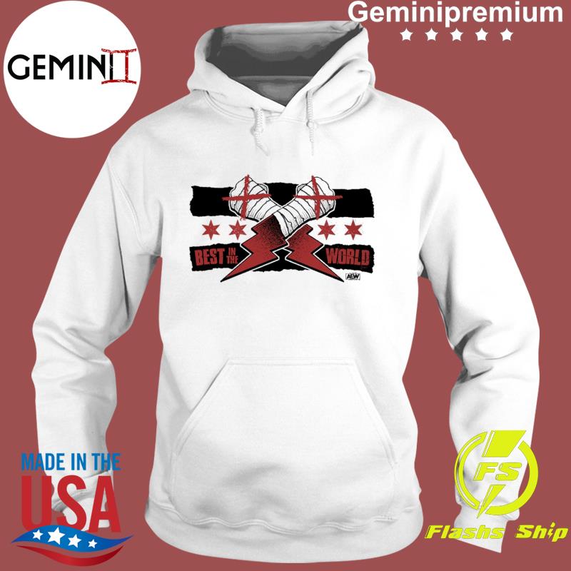 cm punk hoodie aew