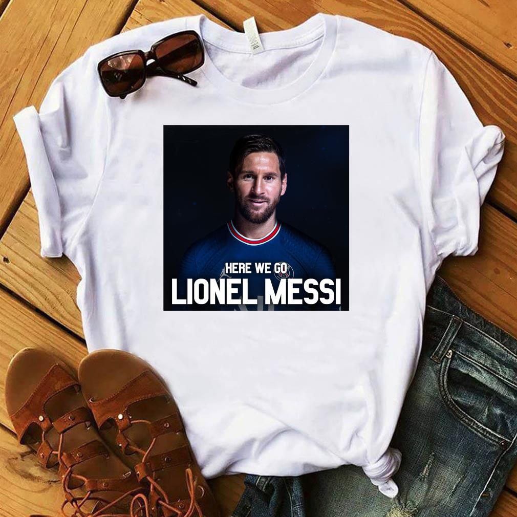 messi paris tshirt