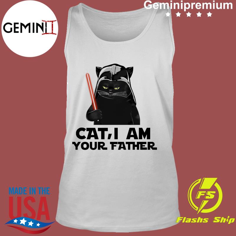 Cat I Am Your Father Shirt Cat Darth Vader Cat Shirt Cat Father T-Shirt