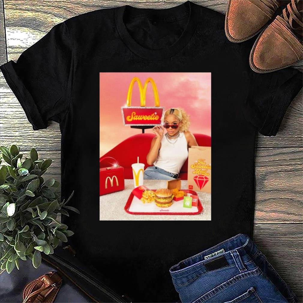 saweetie mcdonalds shirt