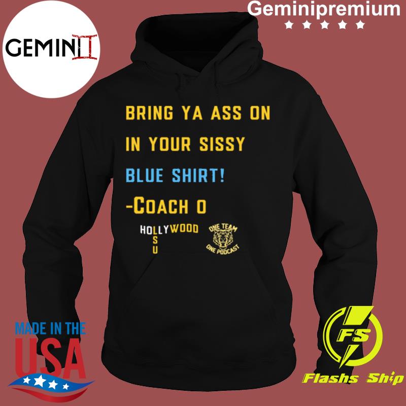 lsu coach sissy blue shirt