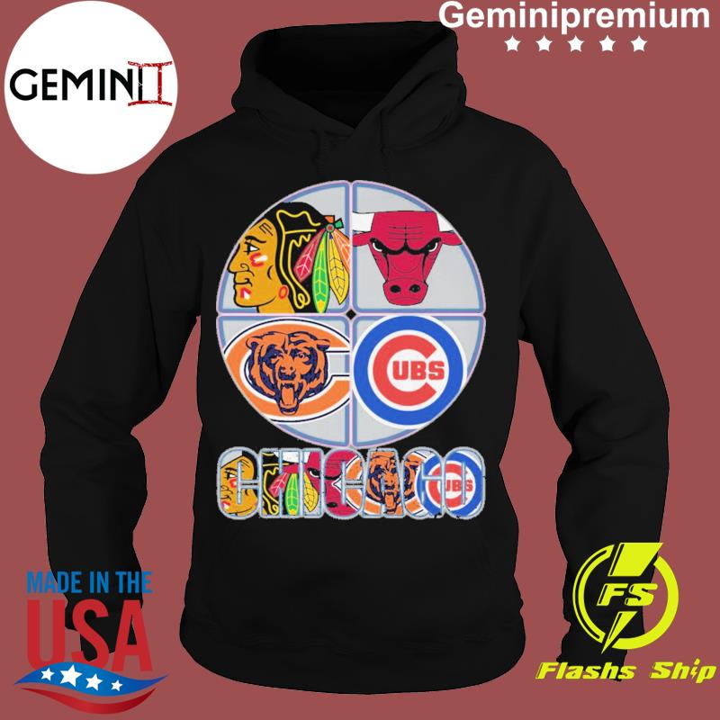 Chicago sports Chicago Blackhawks Chicago Bulls Chicago Bears Chicago Cubs  shirt, hoodie, sweater, long sleeve and tank top