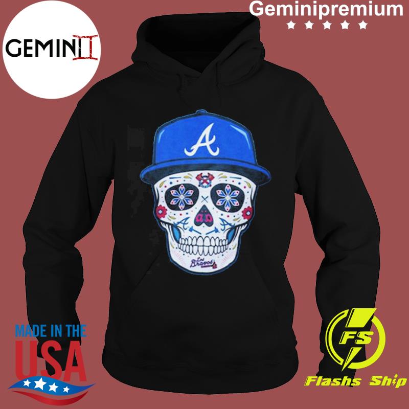 Chris Martin Atlanta Braves Sugar Skull Tee Shirt, hoodie, sweater, long  sleeve and tank top