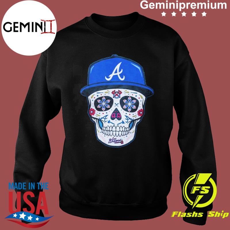 Atlanta Braves Sugar Skull shirt, hoodie, sweater, long sleeve and