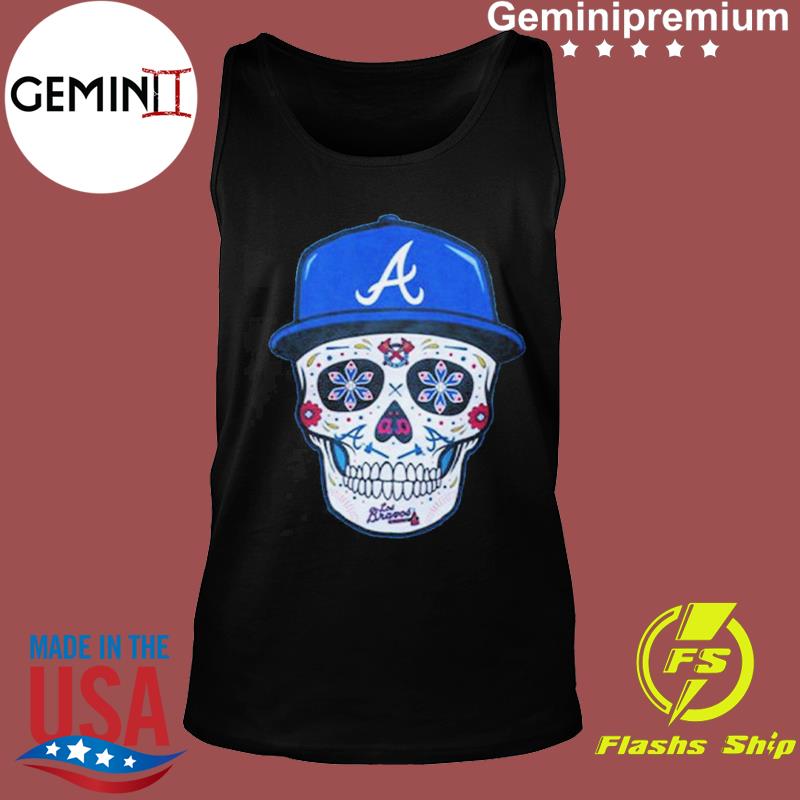 Chris Martin Atlanta Braves Sugar Skull Shirt, hoodie, sweater, long sleeve  and tank top