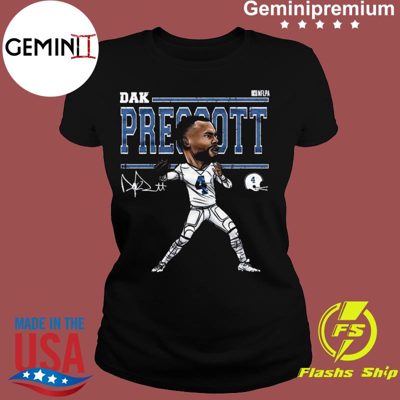 Dallas Cowboys Dak Prescott caricature shirt, hoodie, sweater and