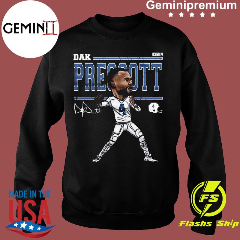 Dak Prescott Cartoon Dallas Cowboys shirt