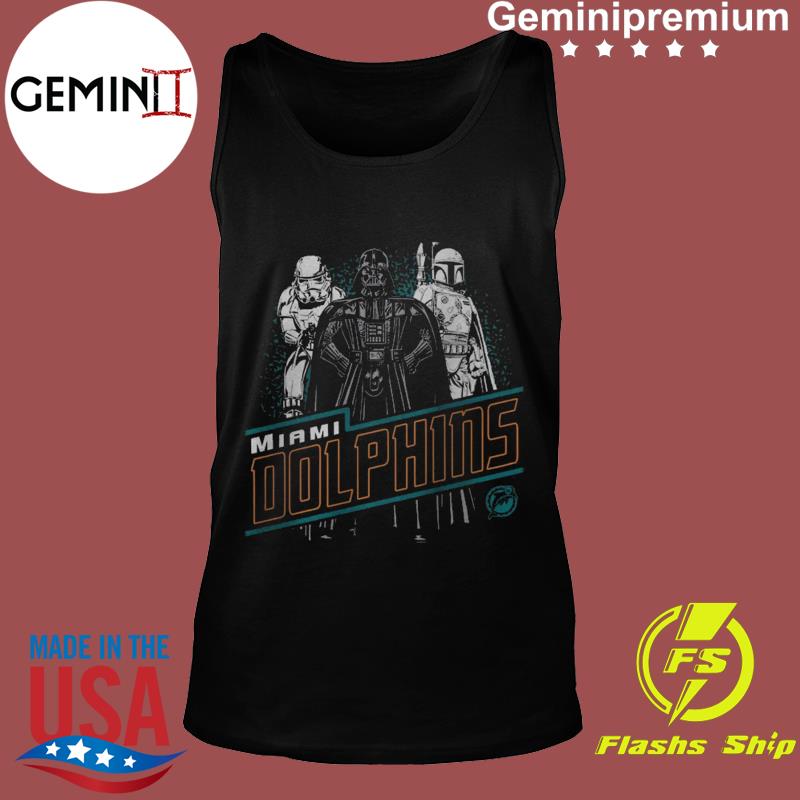 Official Miami Dolphins Junk Food Black Empire Star Wars T-Shirt, hoodie,  sweater, long sleeve and tank top