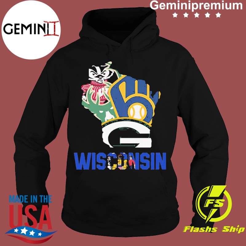 Wisconsin Sports Teams Shirt Brewers, Bucks And Packers, hoodie, sweater,  long sleeve and tank top