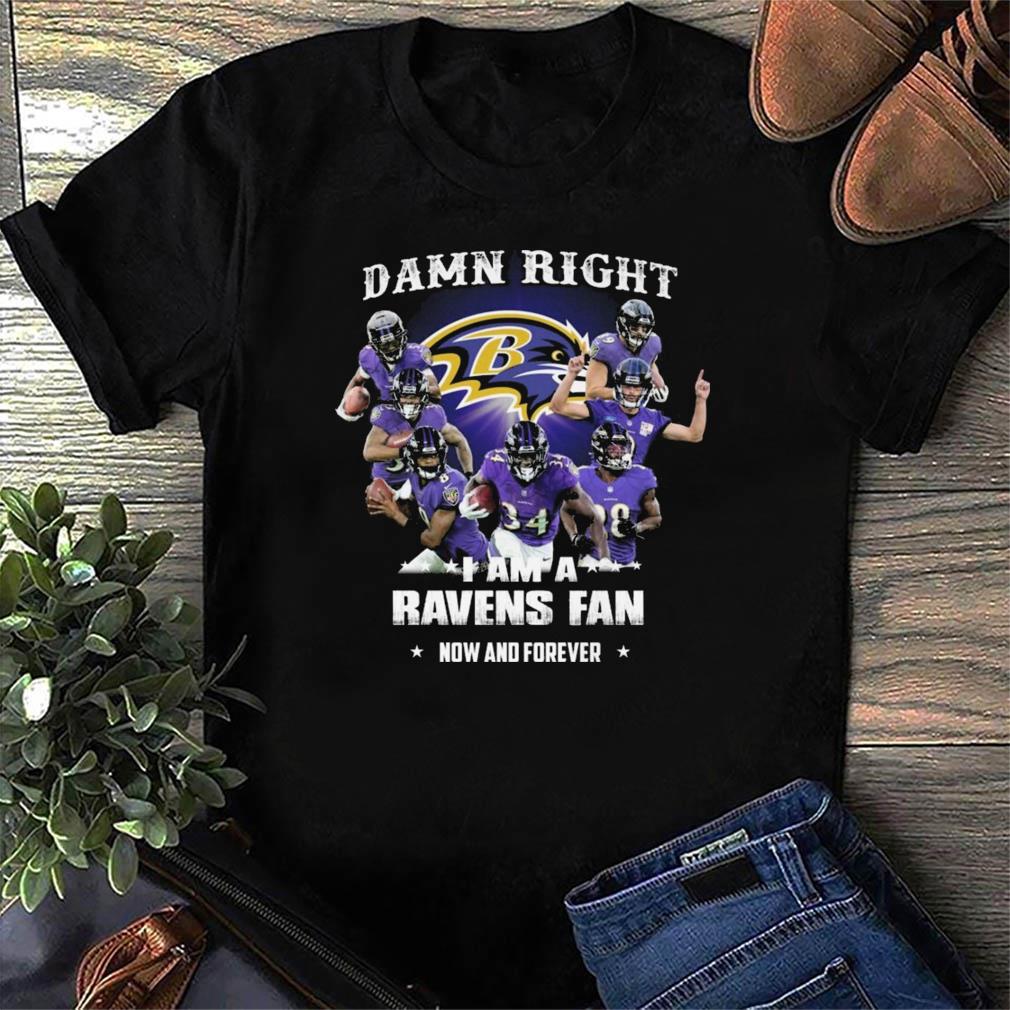 NFL Baltimore Raven Football Teams Damn Right I Am A Ravens Fan