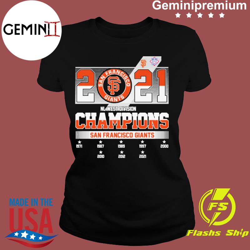 San Francisco Giants Nl West Division Champions 2021 Polo Shirt