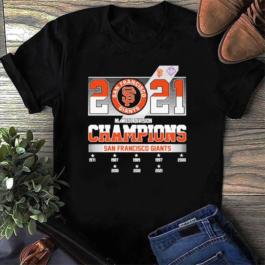 2021 San Francisco Giants Nl West Division Champions Shirt MLB Nl Wild  Card, hoodie, sweater, long sleeve and tank top