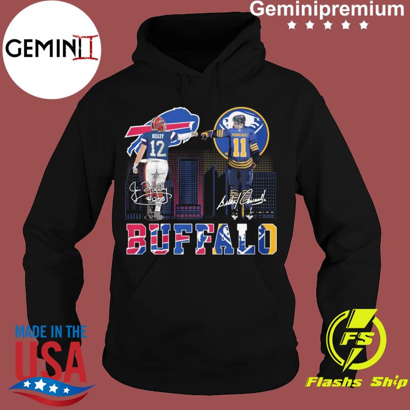 Jim Kelly Buffalo Bills Gilbert Perreault Buffalo Sabres shirt, hoodie,  sweater, long sleeve and tank top
