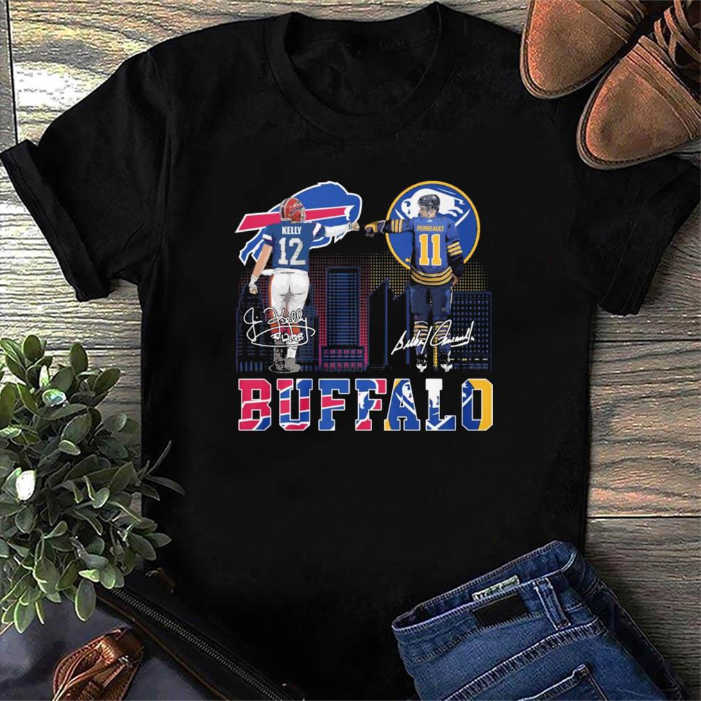 Jim Kelly Buffalo Bills Gilbert Perreault Buffalo Sabres shirt, hoodie,  sweater, long sleeve and tank top