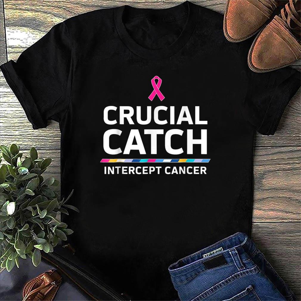 Crucial Catch Intercept Cancer Breast Cancer Awareness Hoodie