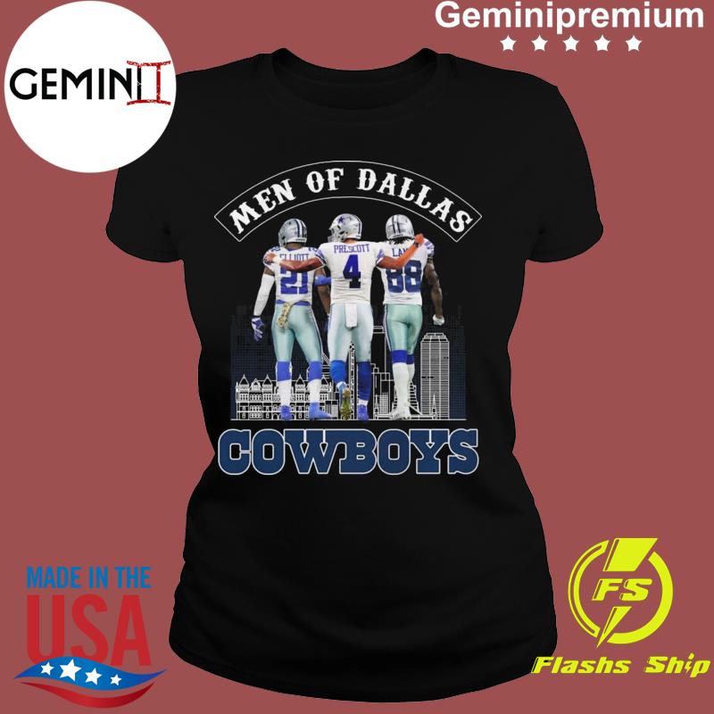 Elliott, Prescott And Lamb Men Of Dallas Cowboys Shirt, hoodie