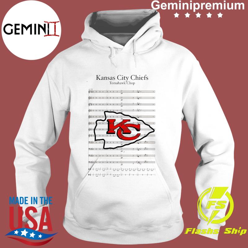 Chiefs Shirt Kansas City Tomahawk Chop Arrowhead logo