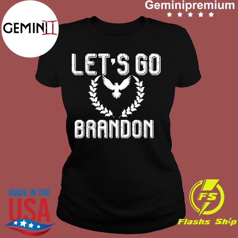 Let S Go Brandon American Flag Impeach Biden T Shirt Geminipremium Ltd Clothing