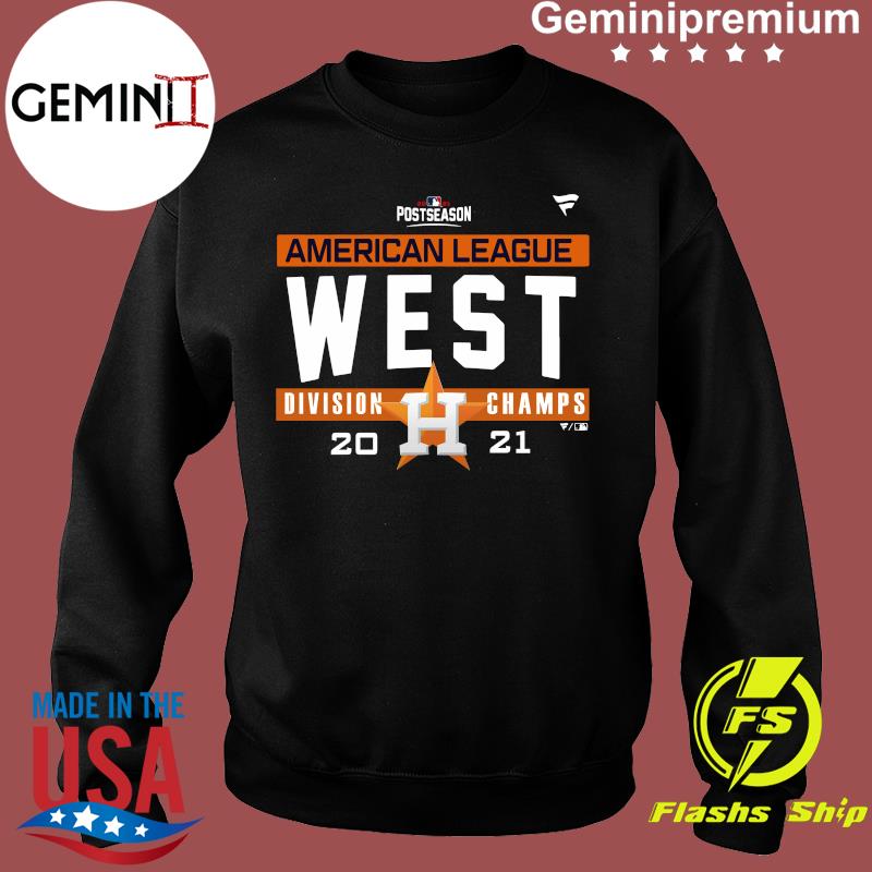 Houston Astros 2021 Postseason American League West Champions Shirt,  hoodie, sweater, long sleeve and tank top