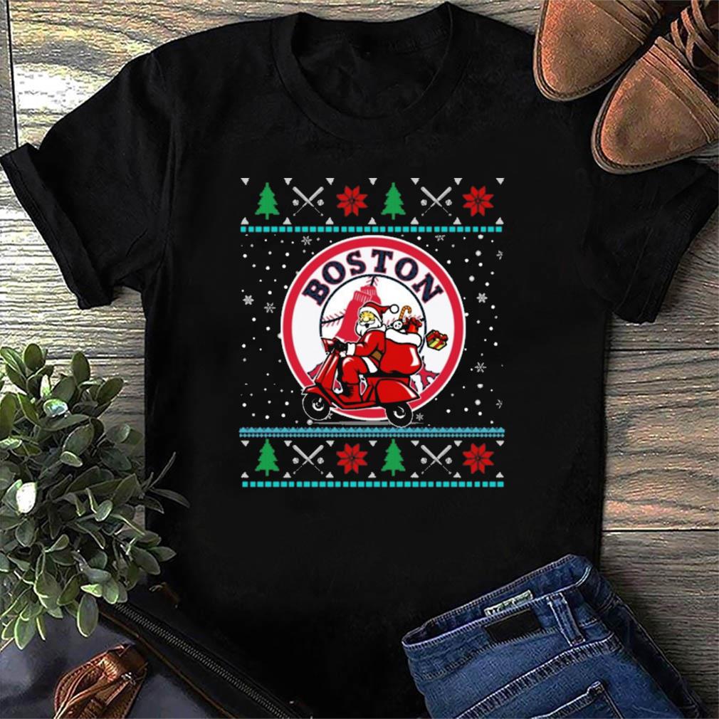 red sox christmas shirt