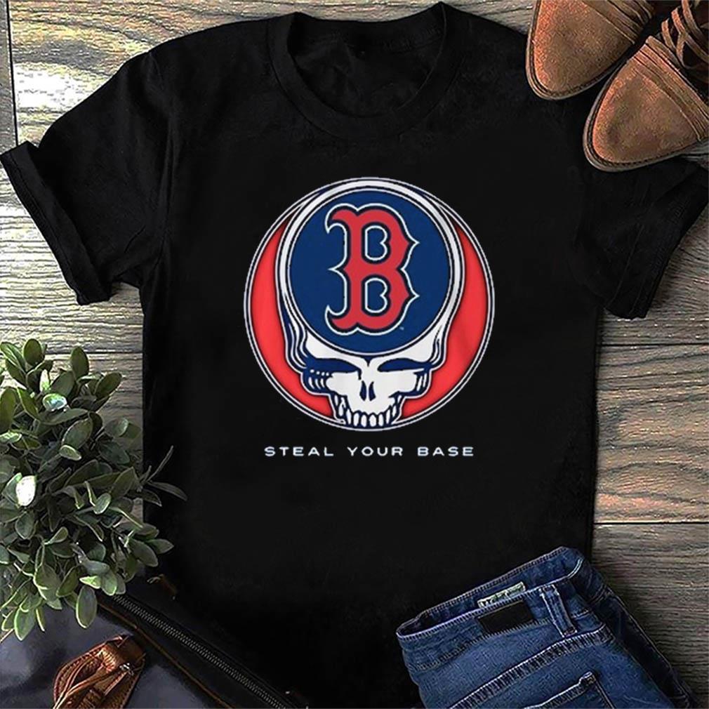 Grateful Dead Skull Boston Red Sox T-Shirt, hoodie, sweater, long