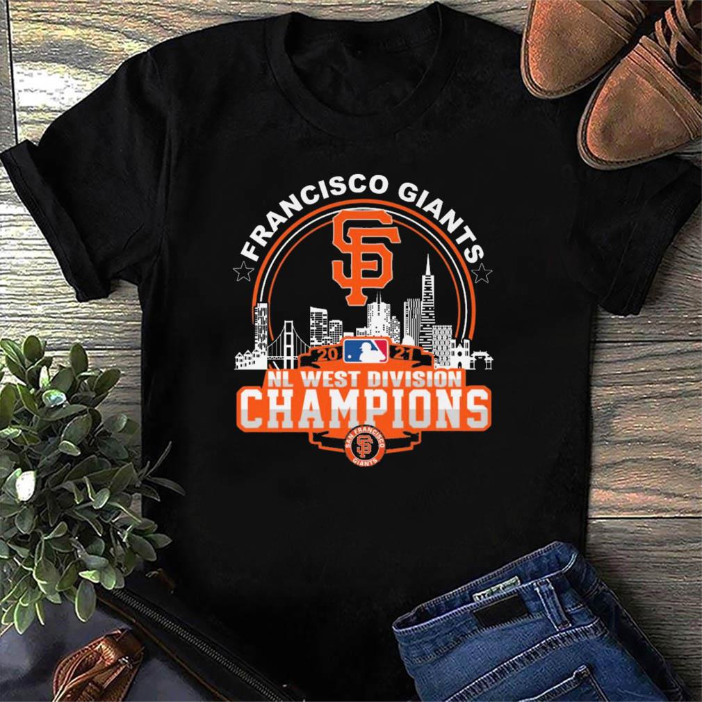 sf giants nl west champions shirt
