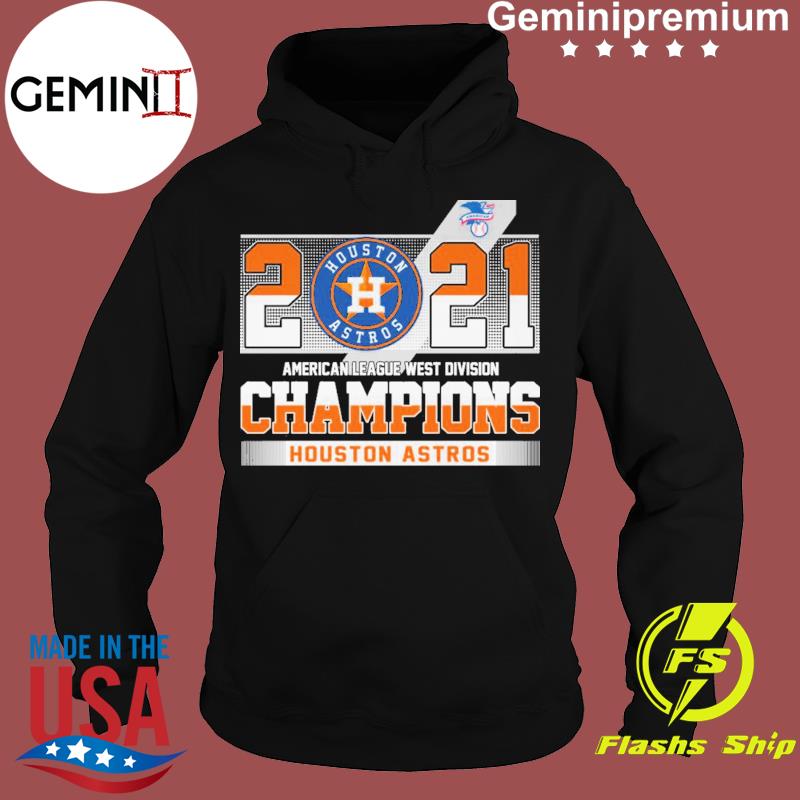 The Houston Astros 2021 American League West Division Champions Shirt,  hoodie, sweater, ladies v-neck and tank top