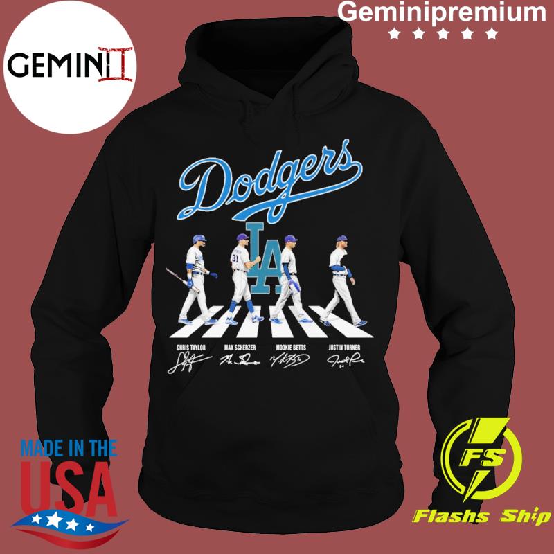 The Los Angeles Dodgers Abbey Road Signatures Shirt, hoodie