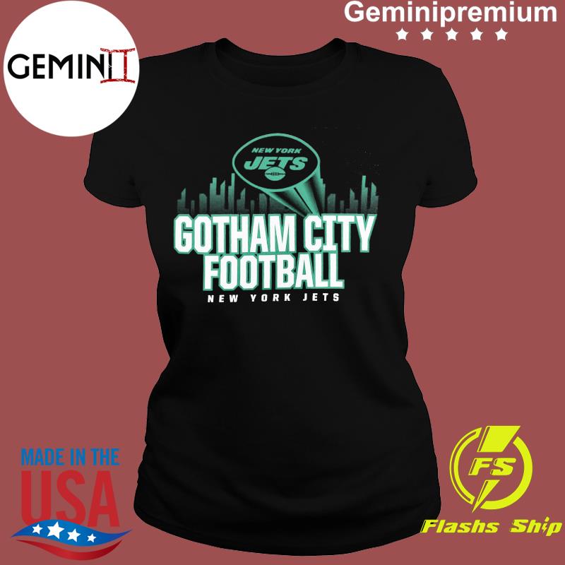 New York Jets Gotham City Football Iconic Hometown Graphic Hoodie - Mens