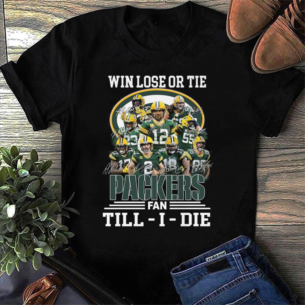 Official im Green Bay Packers Fan Till I Die Shirt, hoodie, sweater, long  sleeve and tank top