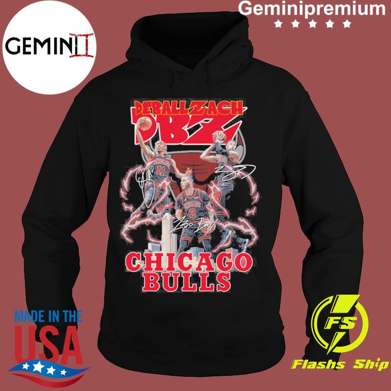Nice deballZach Chicago Bulls signatures shirt, hoodie and sweater