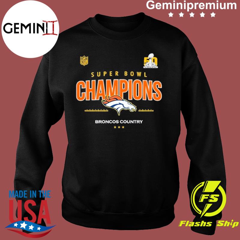 Denver Broncos Super Bowl 50 Champions Trophy Collection Locker Room T Shirt,  hoodie, sweater, ladies v-neck and tank top