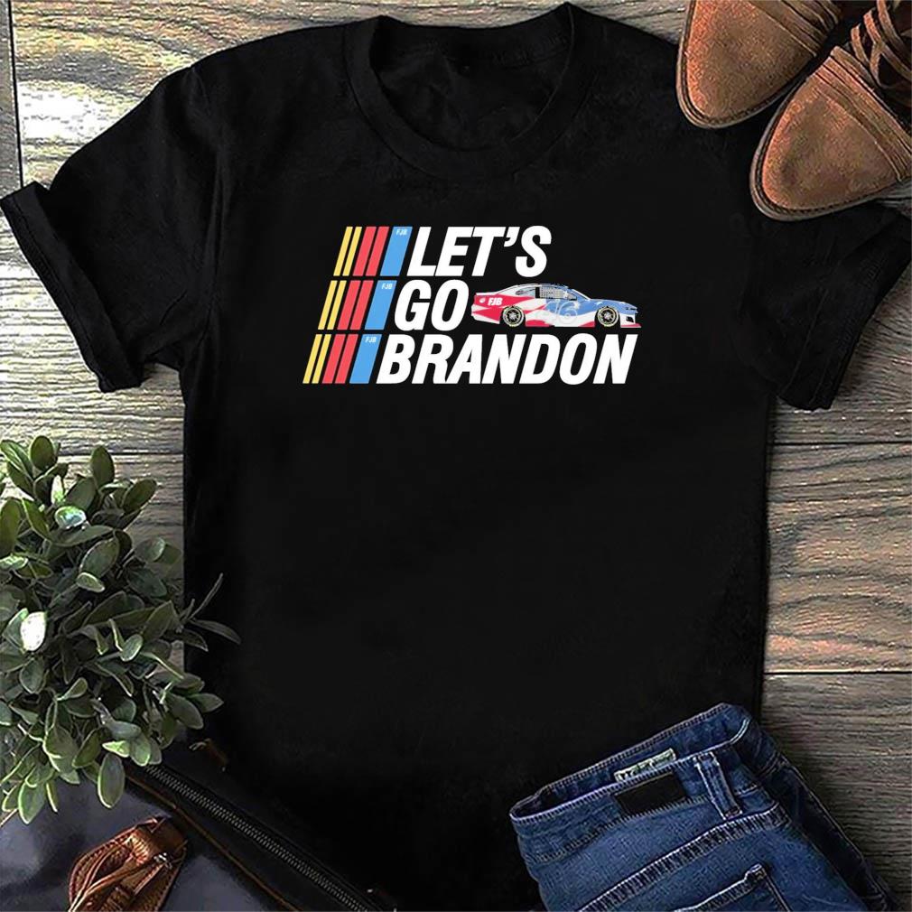 Funny Fjb Let S Go Brandon Nascar Style Car T Shirt Geminipremium