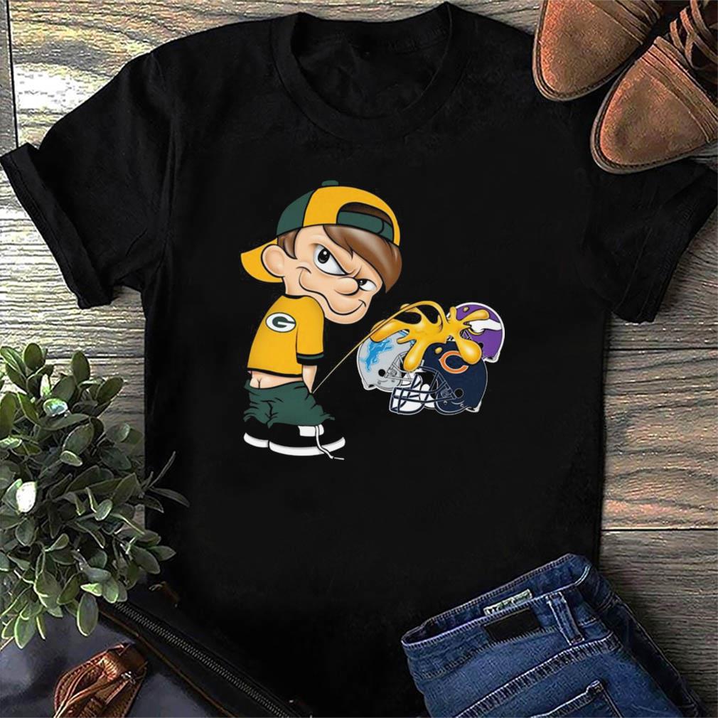 Cowboys Pee on Green Bay Packers T-Shirt - Pee On T-Shirts