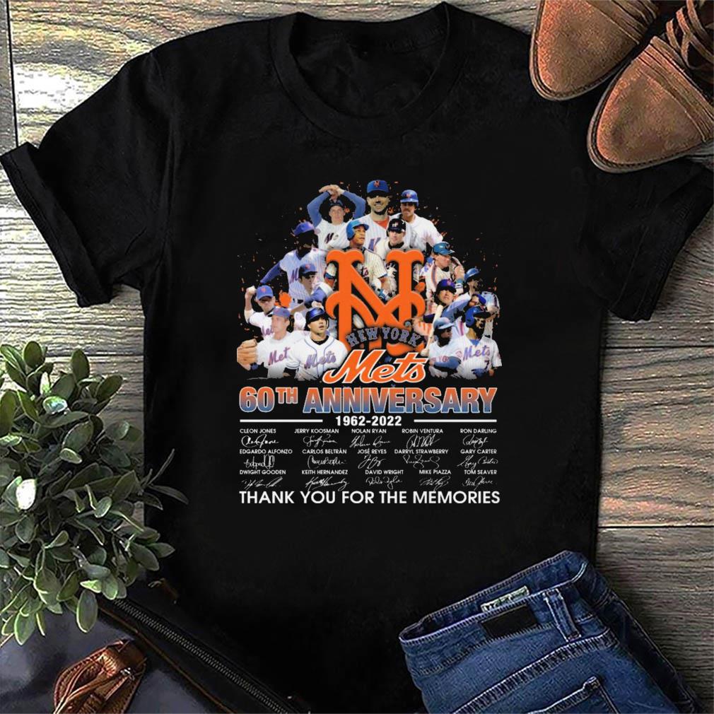 New York Mets The Mets 60th Anniversary 1962-2022 Signed Thank You