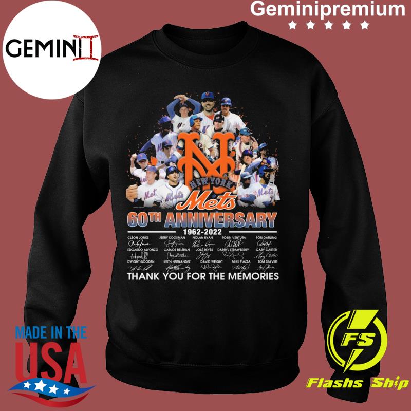 The Mets Team 60th Anniversary 1962 2022 Signatures Thank You For