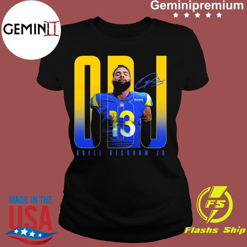 Official Odell Beckham Jr Los Angeles Rams Football Team