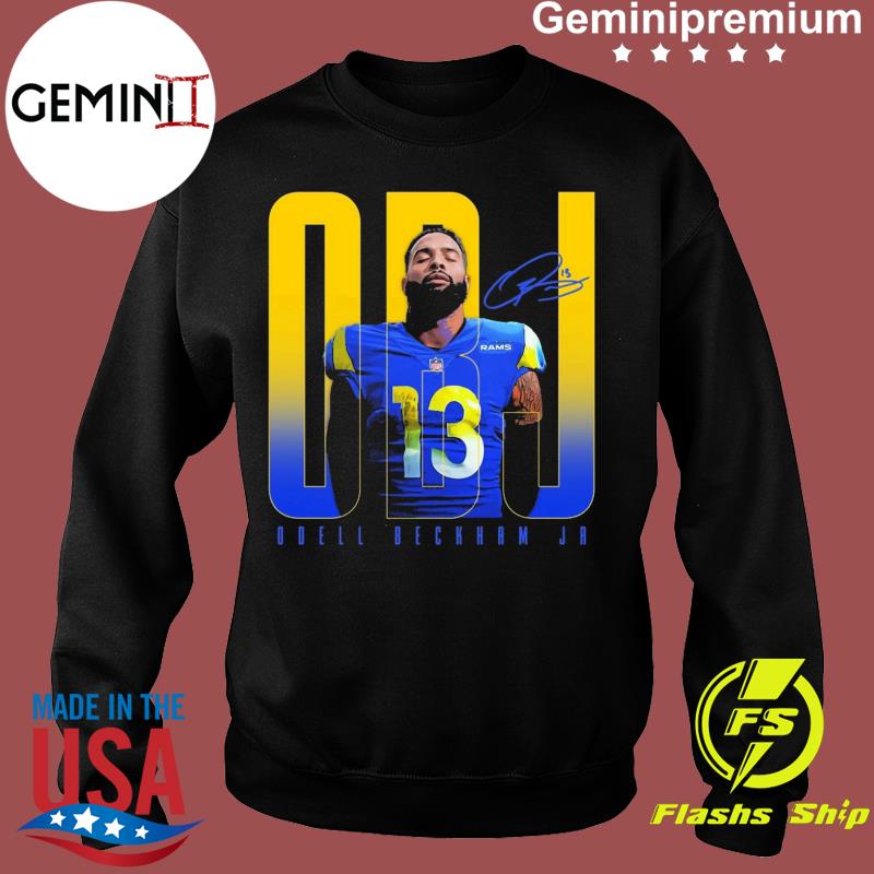 Official odell Beckham Jr Los Angeles Rams Shirt, hoodie, sweater, long  sleeve and tank top